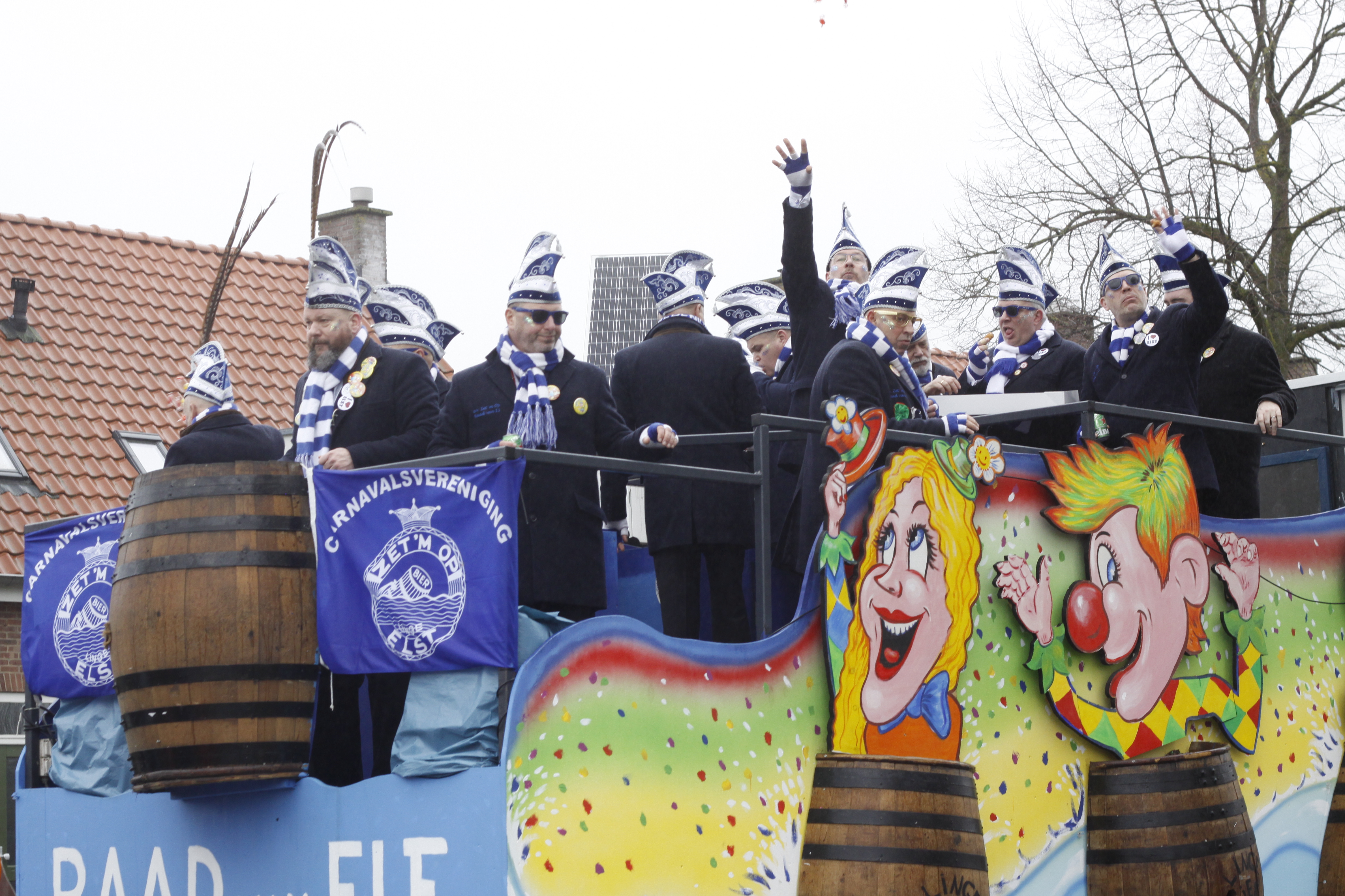 Deelnemers 57e Döppertdurpse carnavalsoptocht en startnummers