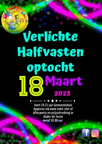 Verlichte halfvasten optocht 2023